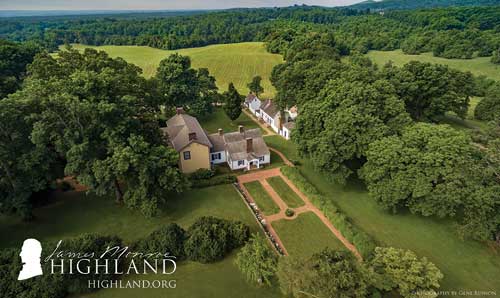 James Monroe's HIghland near Charlottesville, VA