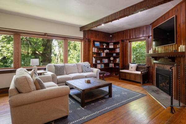 North Downtown Maple Living Room