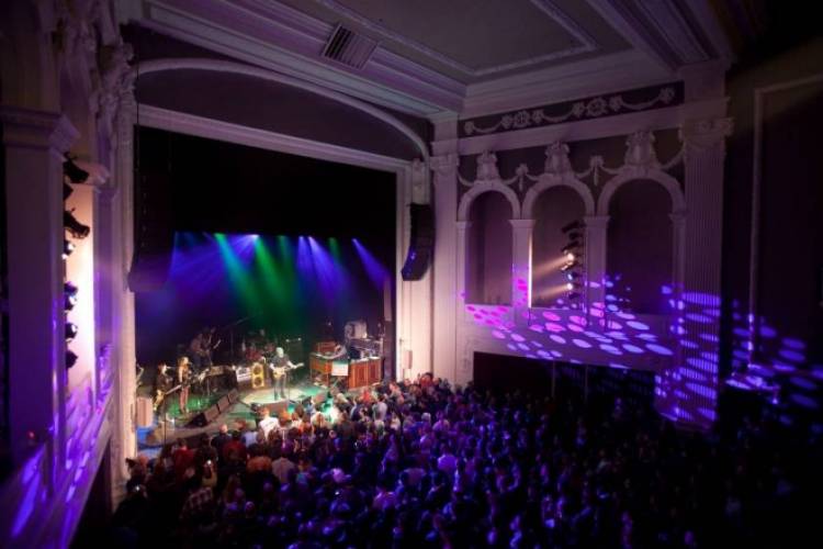 A view of the Jefferson Theater