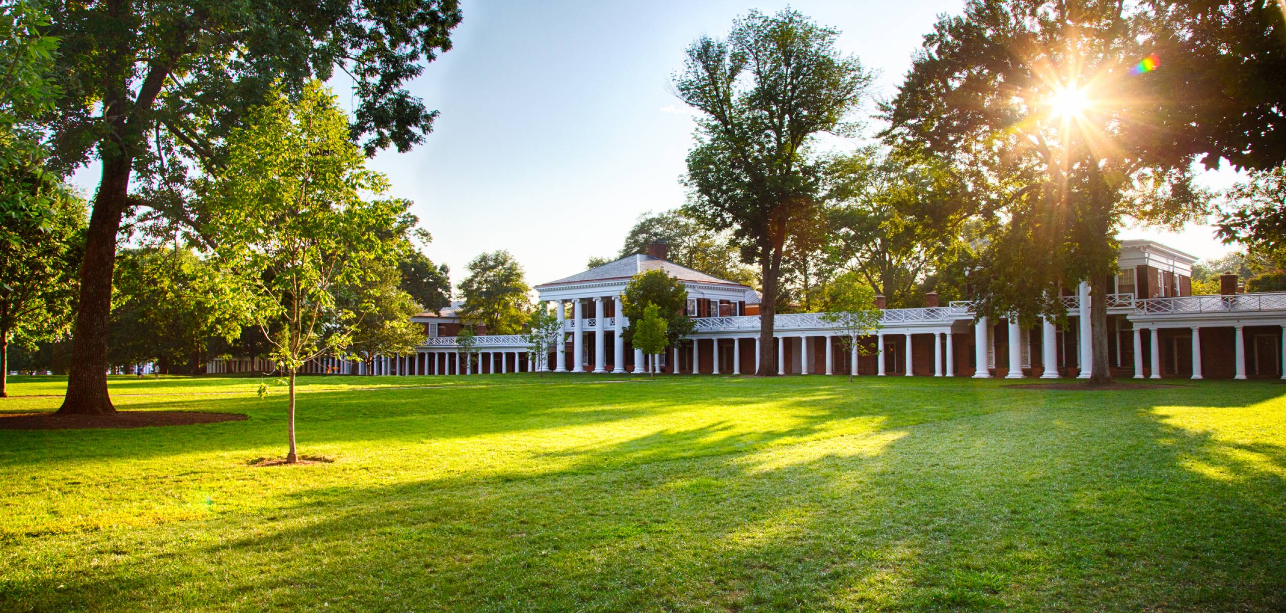 A view of the University of Virginia's campus