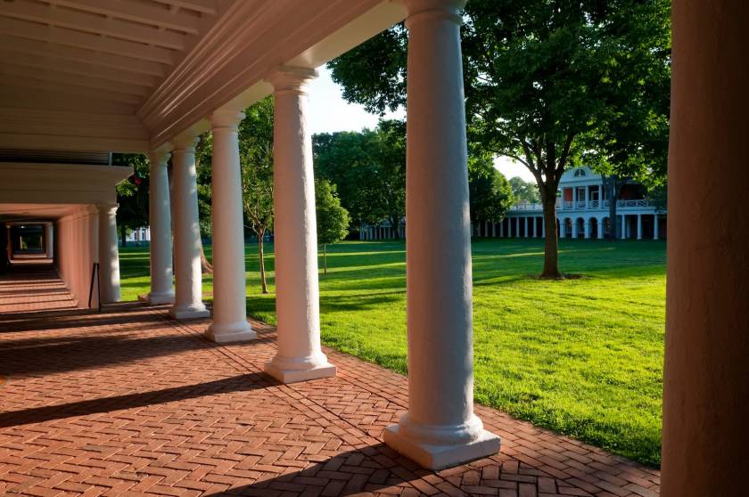 UVA lawn